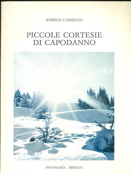 Piccole cortesie di capodanno - copertina