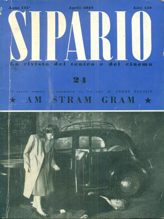 Sipario 24/Aprile 1948 - copertina