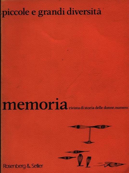 Memoria n. 2/ottobre 1981 - copertina