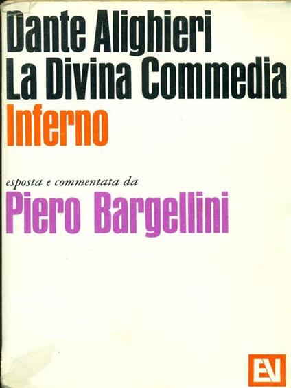 La Divina Commedia. Inferno - Dante Alighieri - copertina
