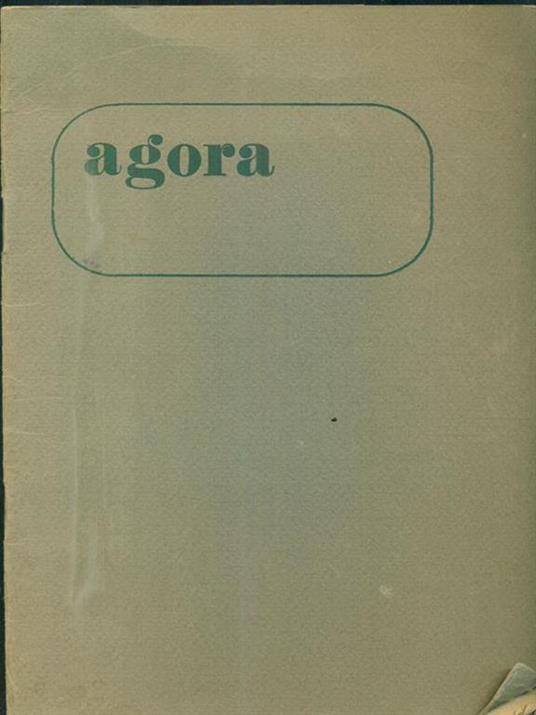 Agora - copertina