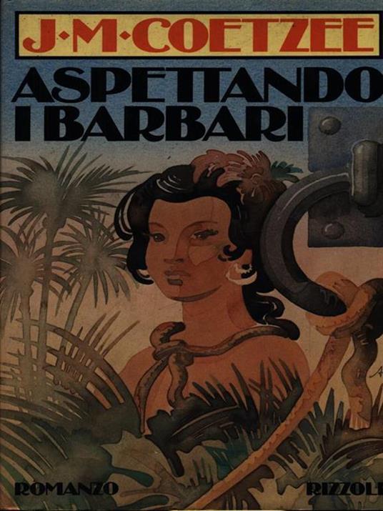 Aspettando i barbari - copertina