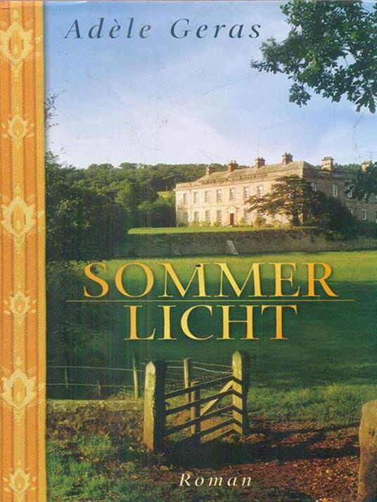 Sommer Licht - Adele Geras - copertina