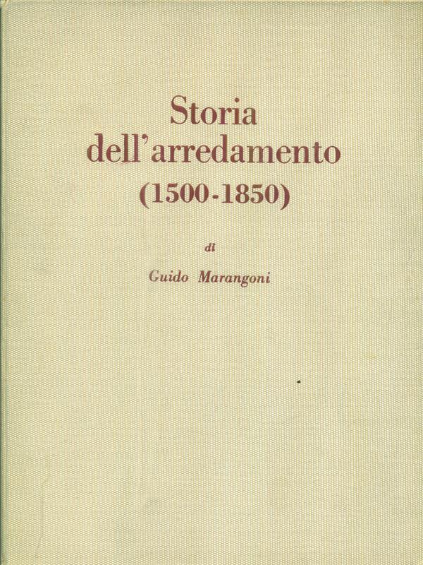Storia dell'arredamento (1500-1850)