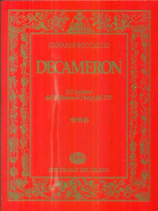 Decameron. 3 volumi - Giovanni Boccaccio - copertina