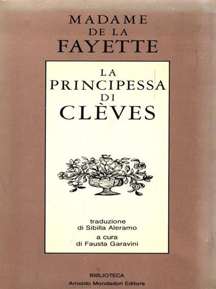 La principessa di Clèves - M. Madeleine La Fayette - copertina