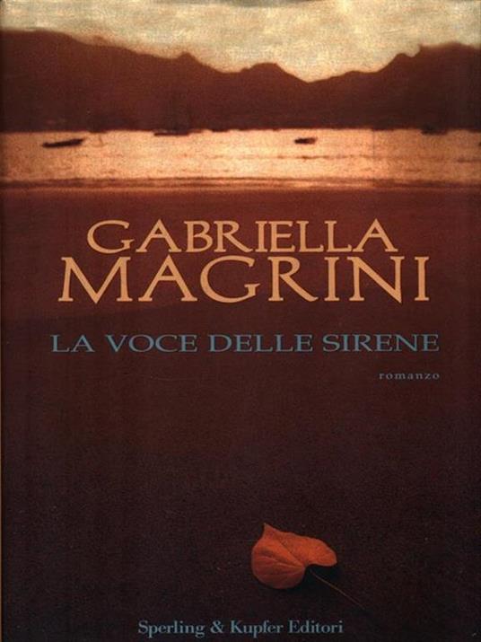 La voce delle sirene - Gabriella Magrini - copertina