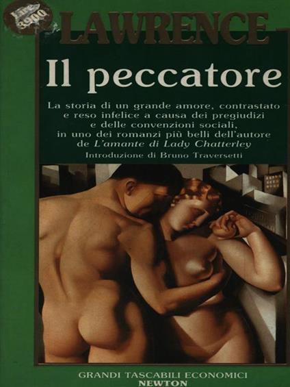 Il peccatore - David Herbert Lawrence - copertina