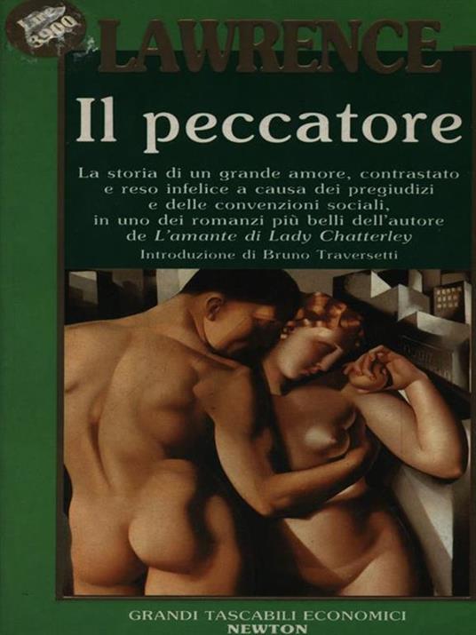 Il peccatore - David Herbert Lawrence - copertina