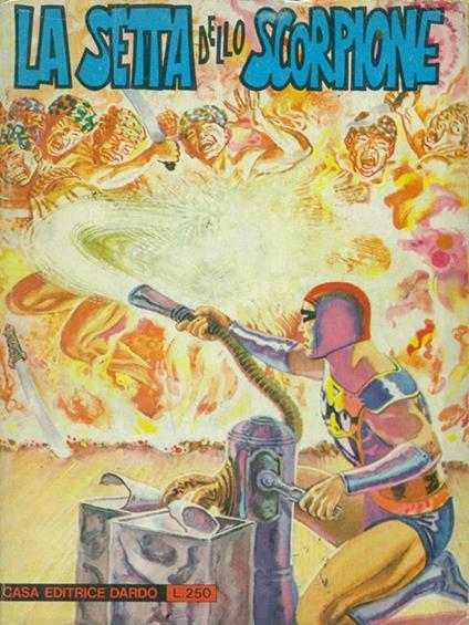 La setta dello scorpione - copertina