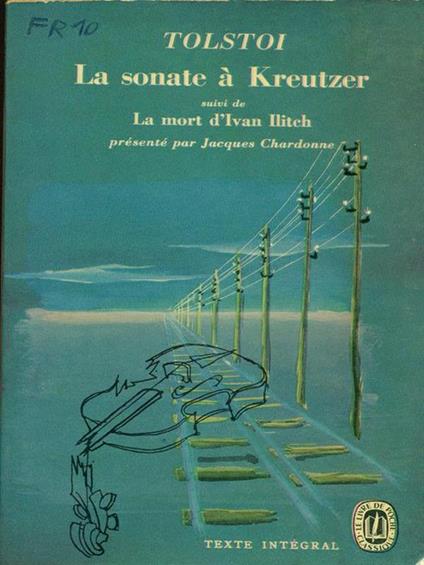 La  sonate à Kreutzer - Lev Tolstoj - copertina