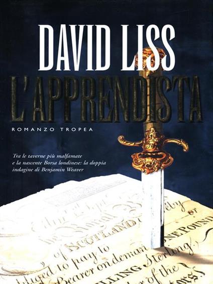 L' apprendista - David Liss - copertina