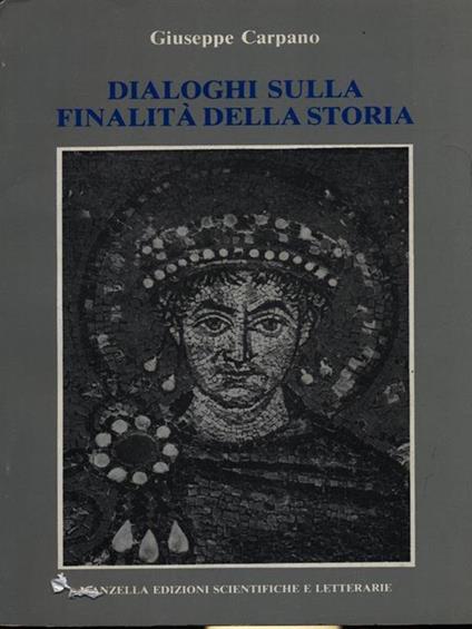 Dialoghi sulla finalità della storia - copertina