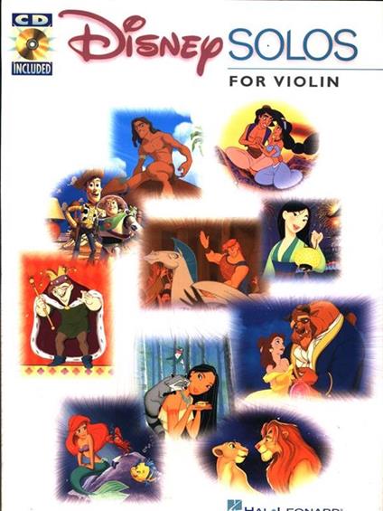 Disney solos for violin. Con CD Audio - copertina