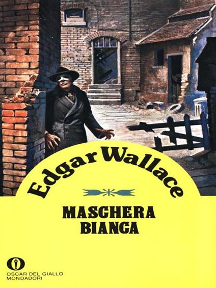 Maschera biana - Edgar Wallace - copertina