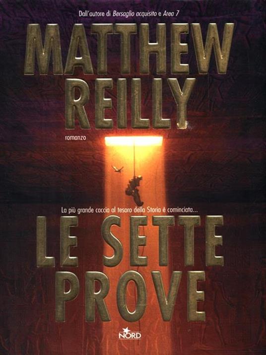 Le sette prove - Matthew Reilly - copertina