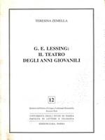 G. E. Lessing: Il Teatro Degli Anni Giovanili