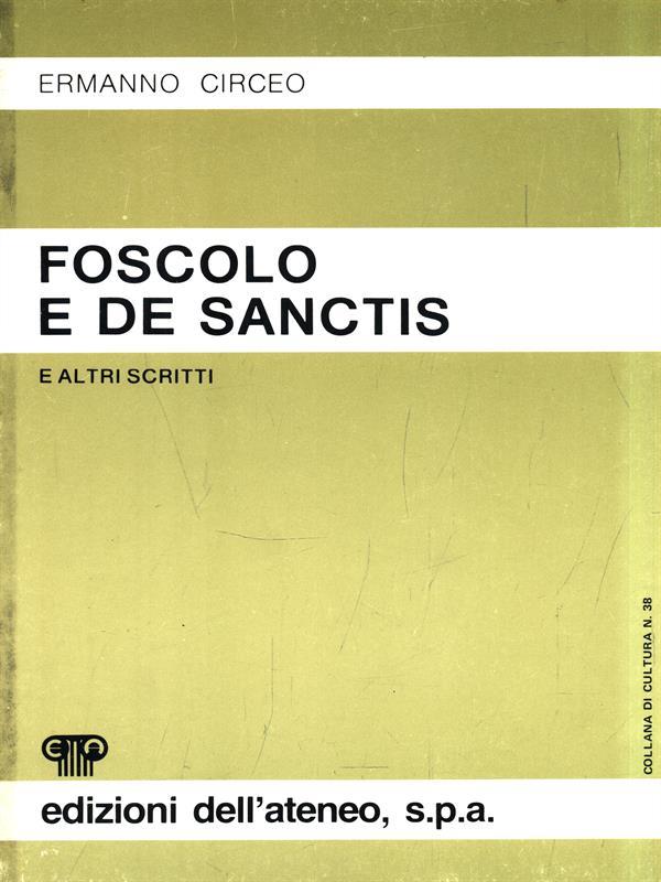 Foscolo e de Sanctis