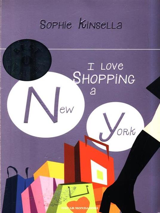 I I love shopping in bianco - Sophie Kinsella - copertina