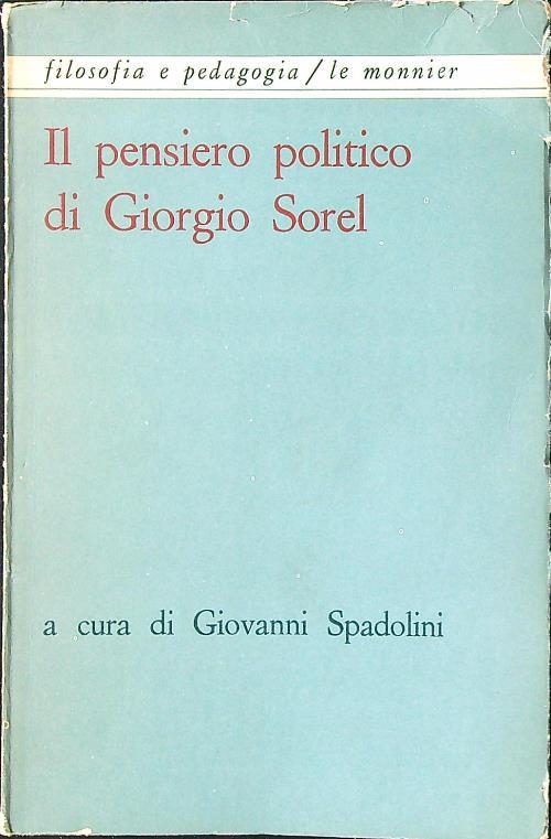 Il pensiero politico di Giorgio Sorel
