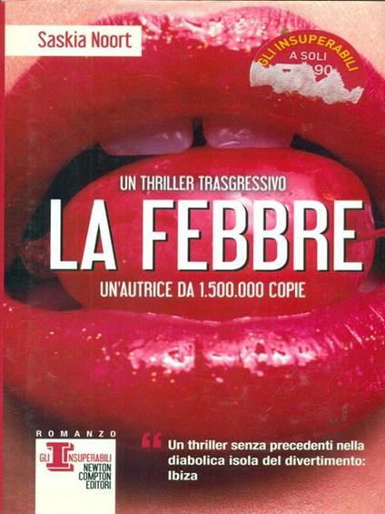 La febbre - Saskia Noort - copertina