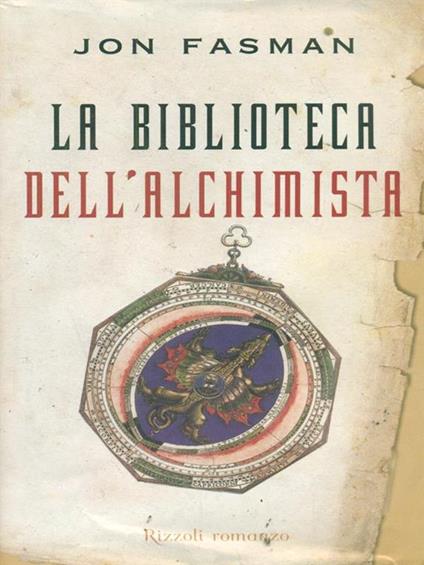 La biblioteca dell'alchimista - Jon Fasman - copertina