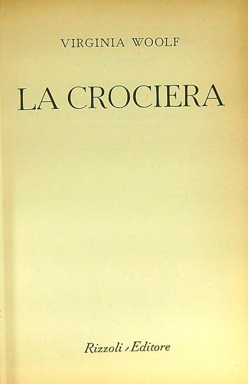 La crociera