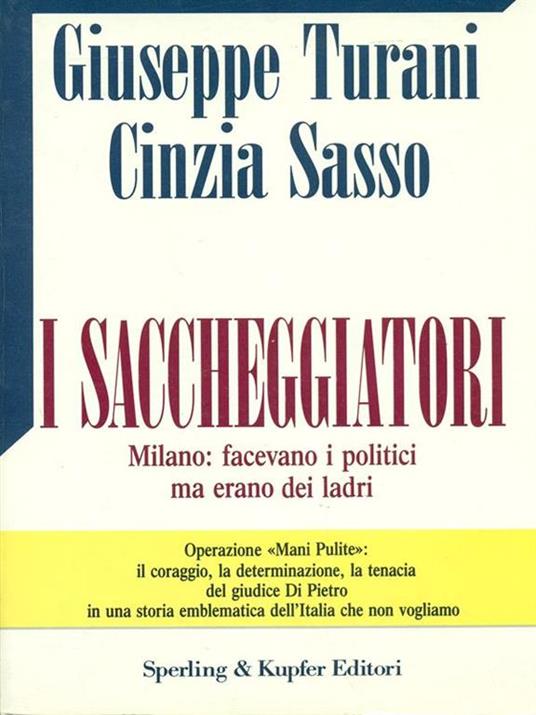 I saccheggiatori - copertina