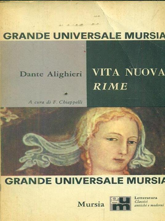 Vita nuova. Rime - Dante Alighieri - copertina