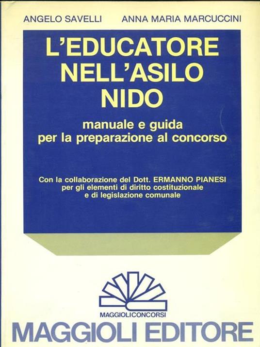 L' educatore nell'asilo nido - copertina
