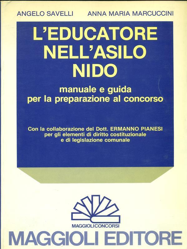 L' educatore nell'asilo nido