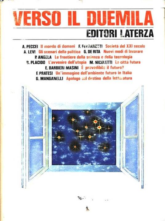 Verso il duemila - copertina