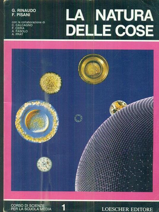 La natura delle cose. Volume 1 - copertina