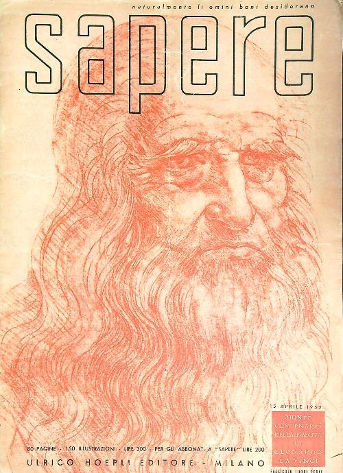 Sapere 15 aprile 1952