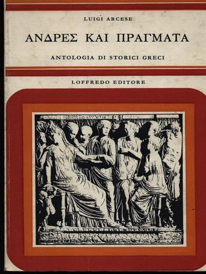 Antologia storici greci - Luigi Arcese - copertina