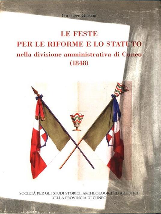 Le feste per le riforme e lo statuto - copertina