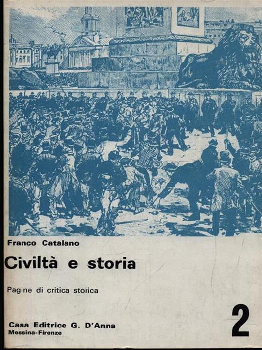 Civiltà e storia 2 - Franco Catalano - copertina
