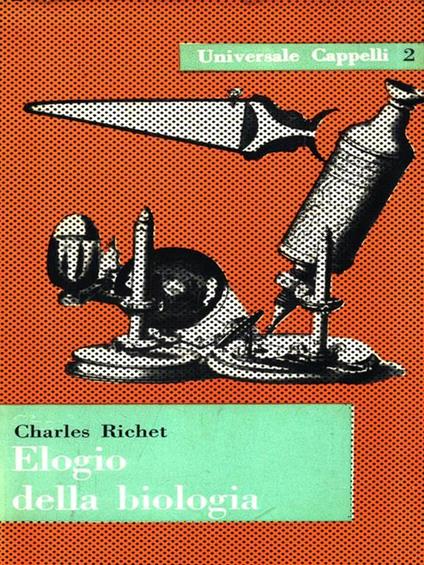 Elogio della biologia - Charles Richet - copertina