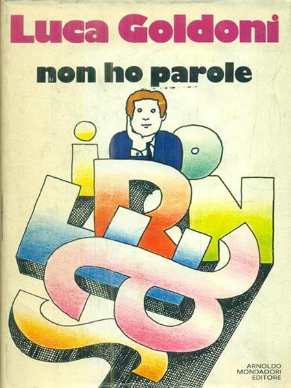 Non ho parole - Luca Goldoni - copertina