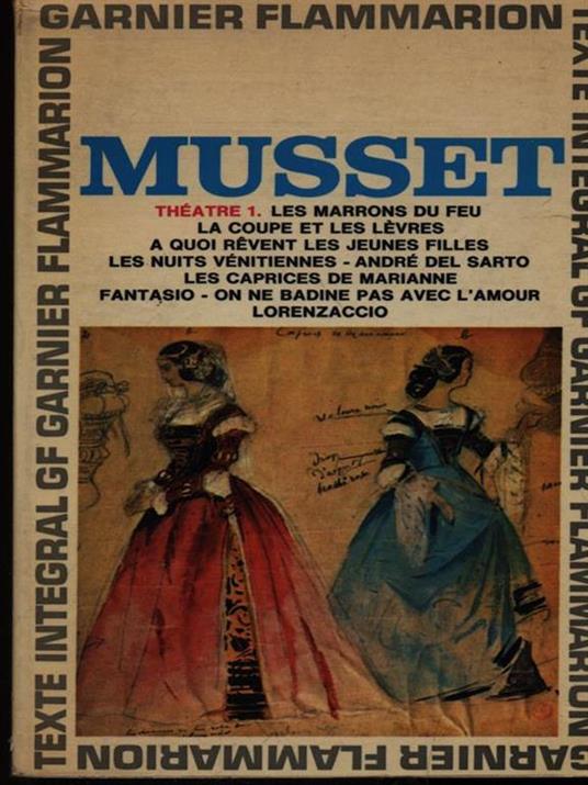 Theatre 1 - Alfred de Musset - copertina