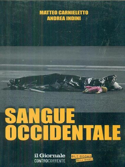 Sangue occidentale - Matteo Carnieletto - copertina