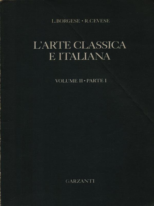 L' arte classica e italiana 2/2