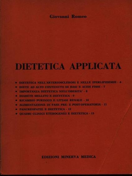 Dietetica applicata vol. 2 - Giovanni Romeo - copertina