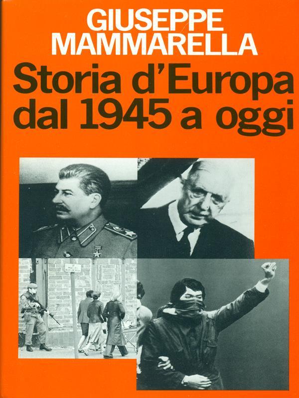 Storia d'Europa dal 1945 a oggi