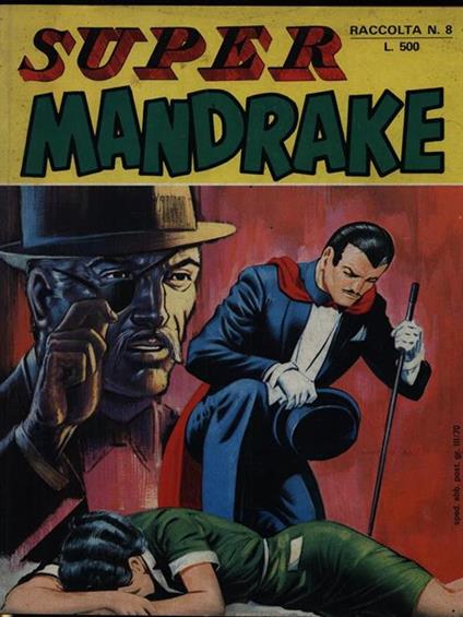Super Mandrake Raccolta n. 8 - copertina