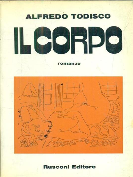 Il corpo - Alfredo Todisco - copertina