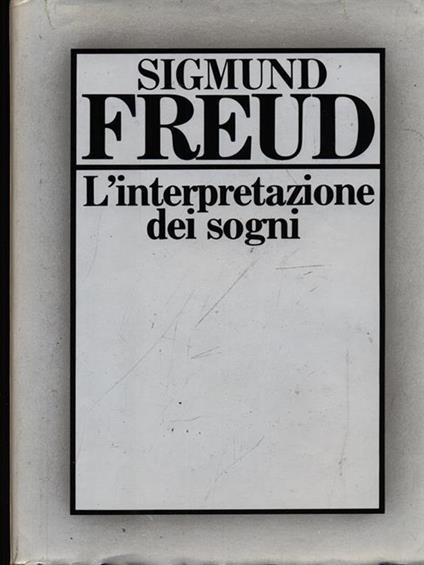 L' interpretazione dei sogni - Sigmund Freud - copertina