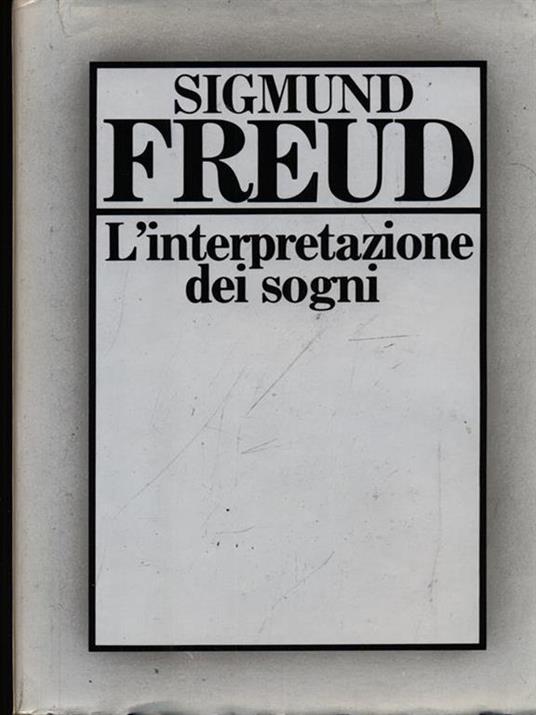L' interpretazione dei sogni - Sigmund Freud - copertina