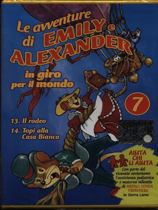 Le avventure di Emily e Alexander in giro per il mondo n. 7 DVD - copertina