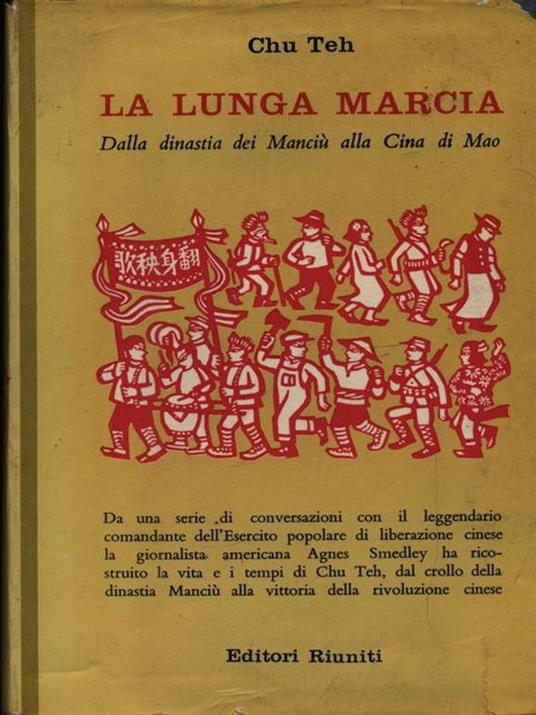 La lunga marcia - Chu Teh - copertina
